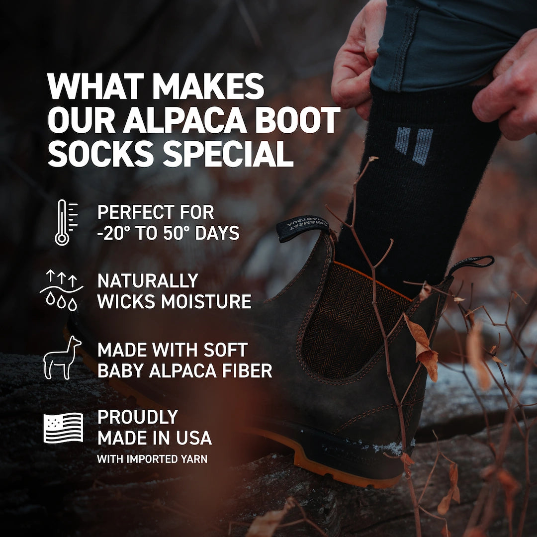 Alpaca Boot Socks