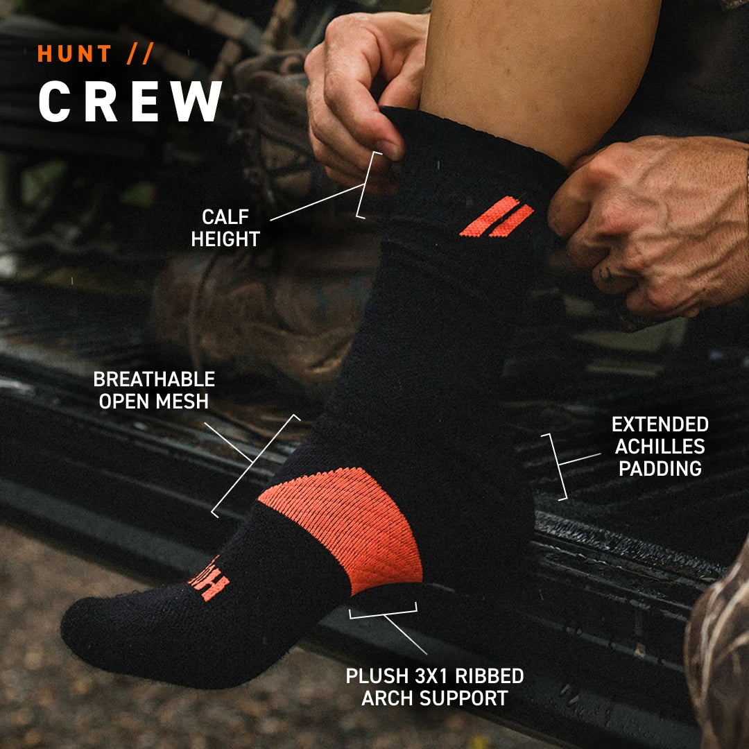 Hunt Crew Socks Flash Deal