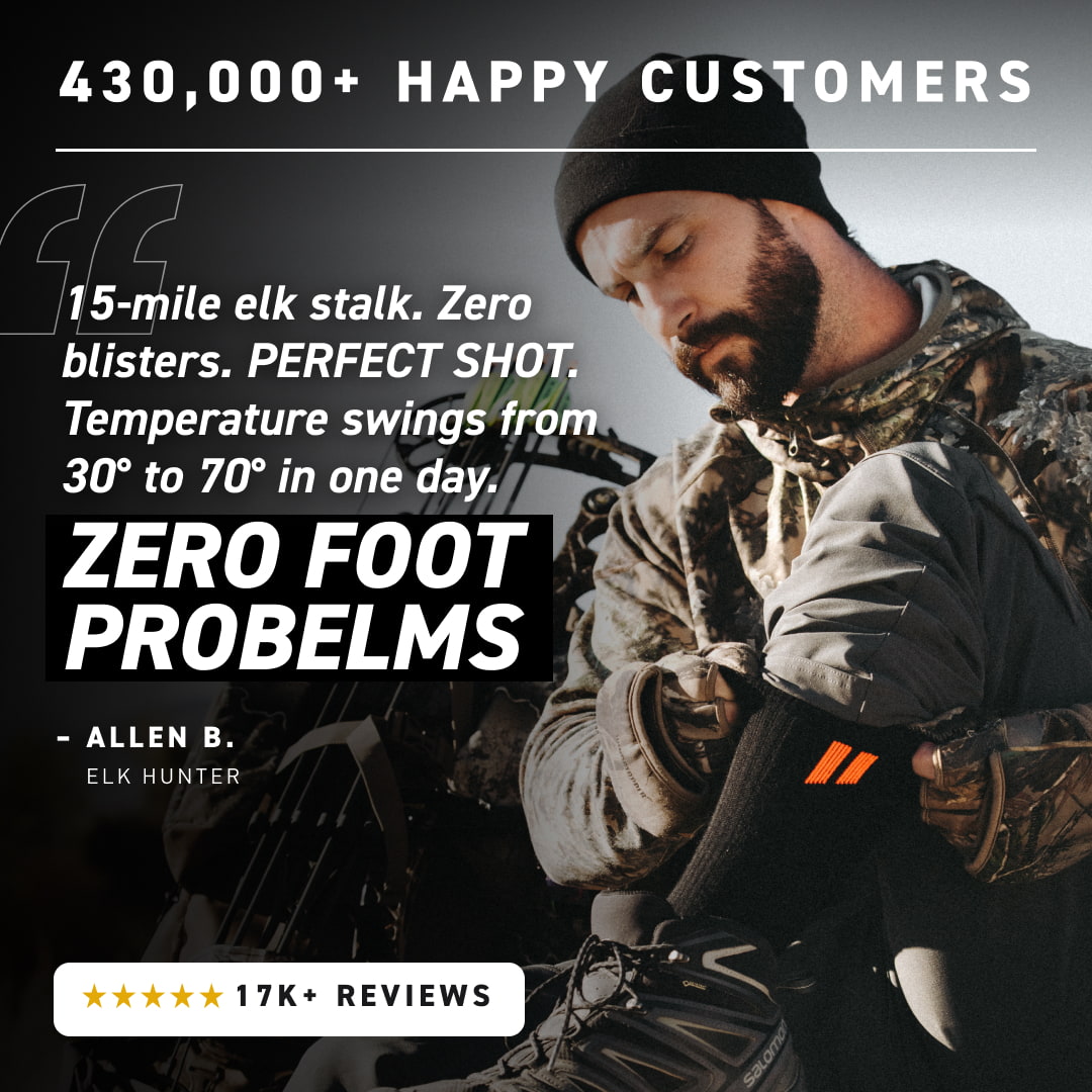 Hunt Crew Socks Flash Deal