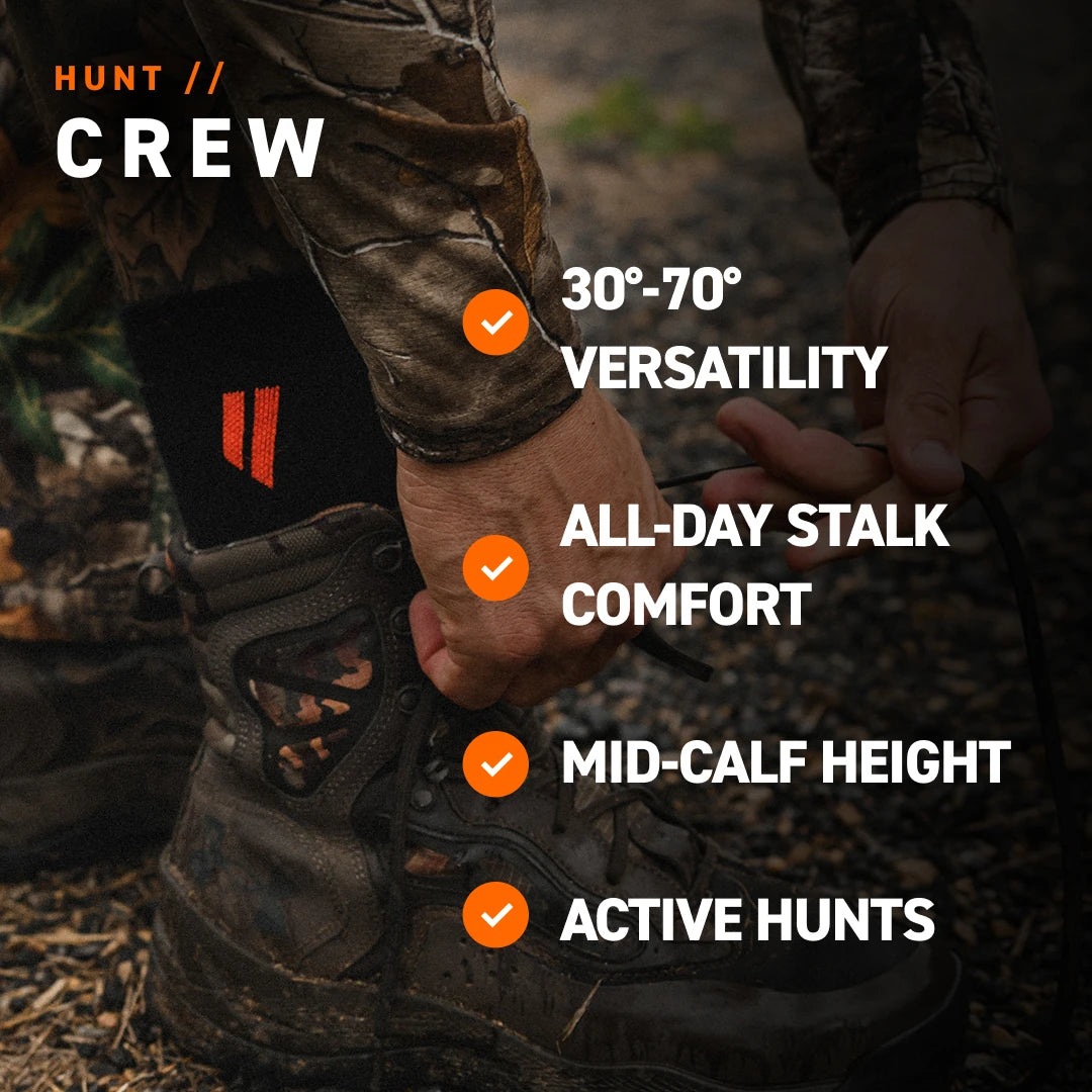 Hunt Crew Socks Flash Deal