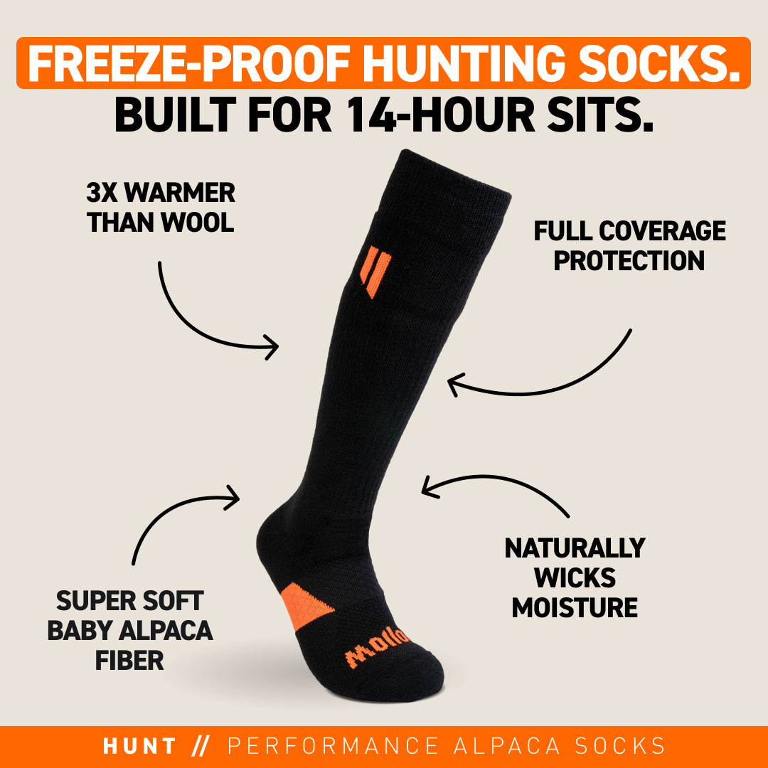 Hunt Over The Calf Socks Flash Deal