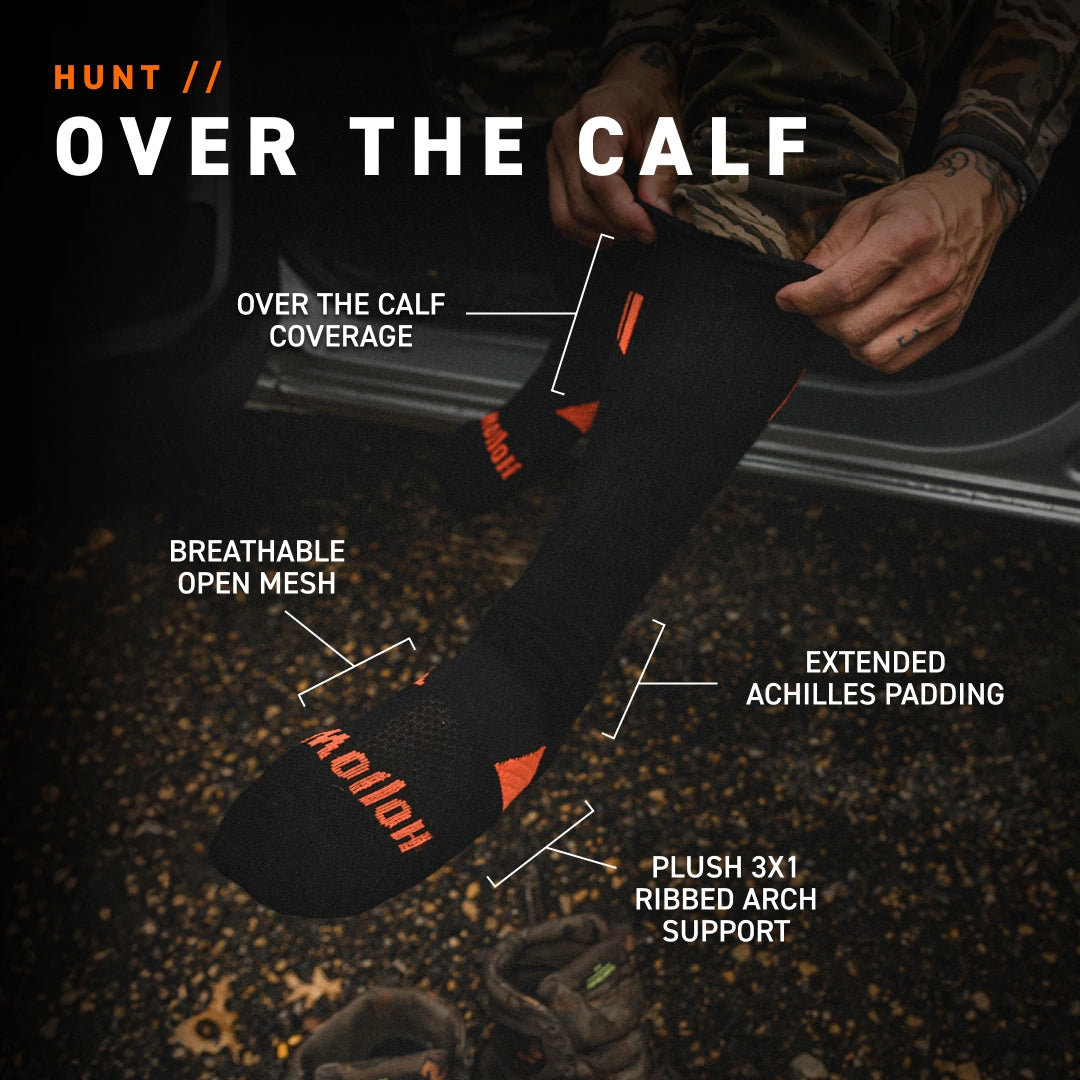 Hunt Over The Calf Socks Flash Deal