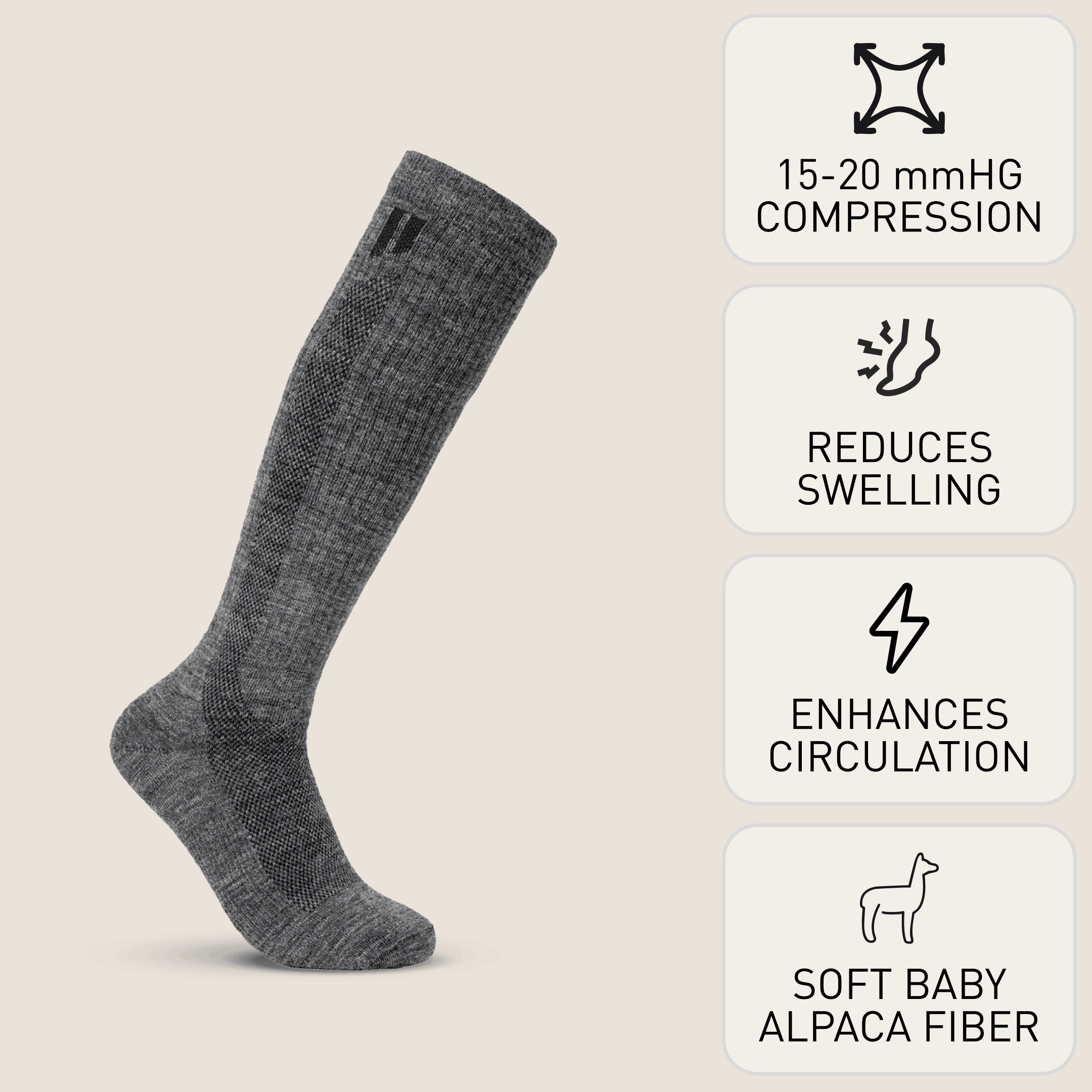 Alpaca Compression Socks