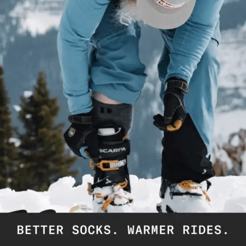 Ski Socks outdoors