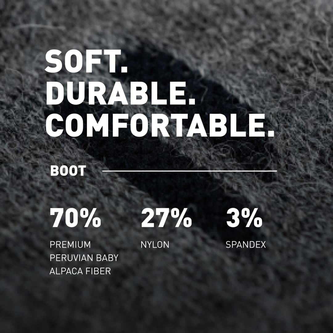 Alpaca Boot Socks