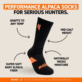 Hunt Crew Socks