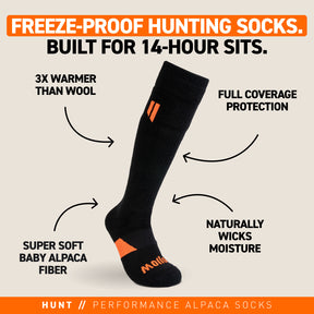 Hunt Over The Calf Socks