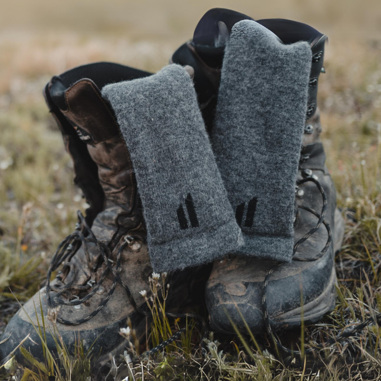 Boot Socks | Hollow Performance Alpaca Socks Large / Grey