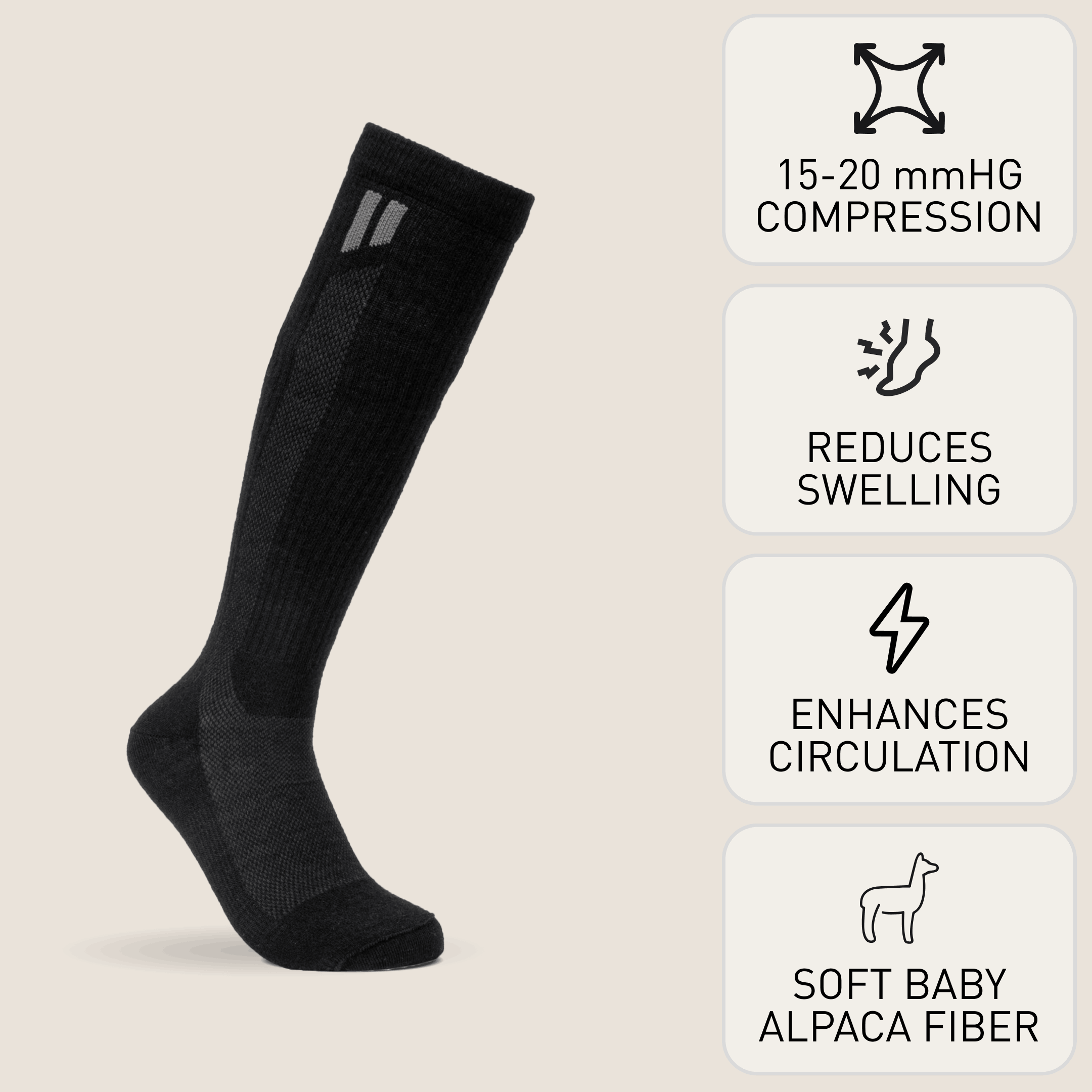 Alpaca Compression Socks