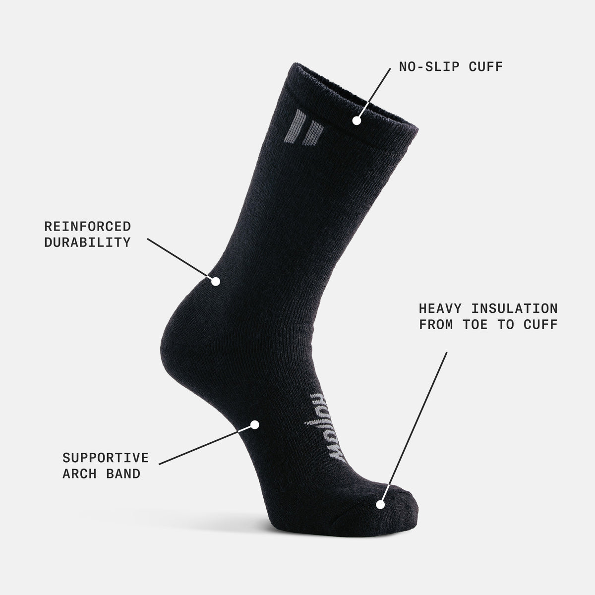 Alpaca Boot Socks