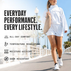 Performance No-Show Socks