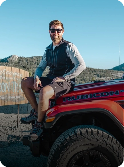 Forrest Galante wearing Hollow socks