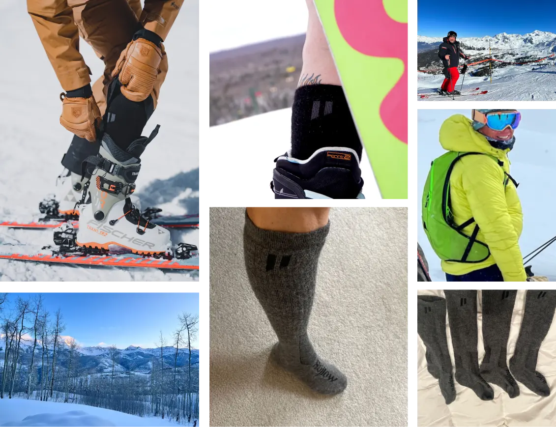 Ski Socks | Hollow Performance Alpaca Socks – Hollow Socks
