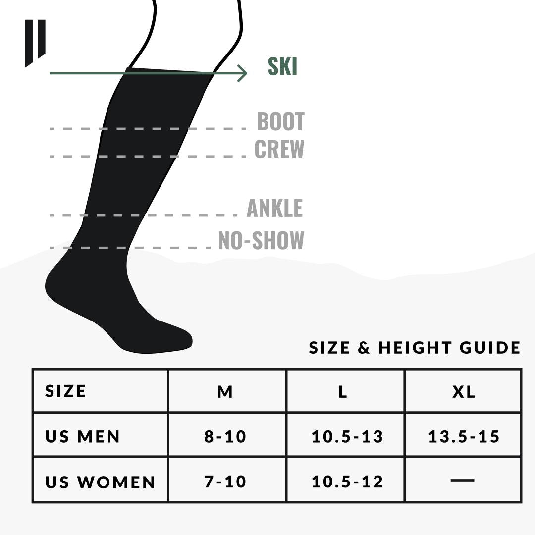 Ski Socks | Hollow Performance Alpaca Socks – Hollow Socks